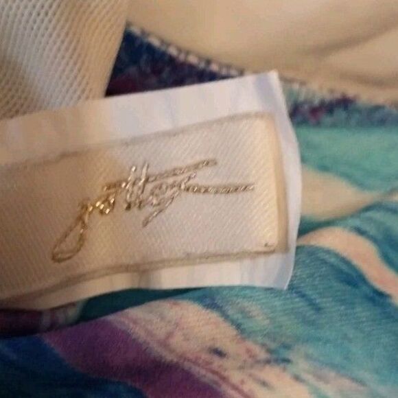 Gottex Women’s One Piece Swimsuit Sz 8 Colorful Floral Padded Bathing Suit Boho - Picture 7 of 9